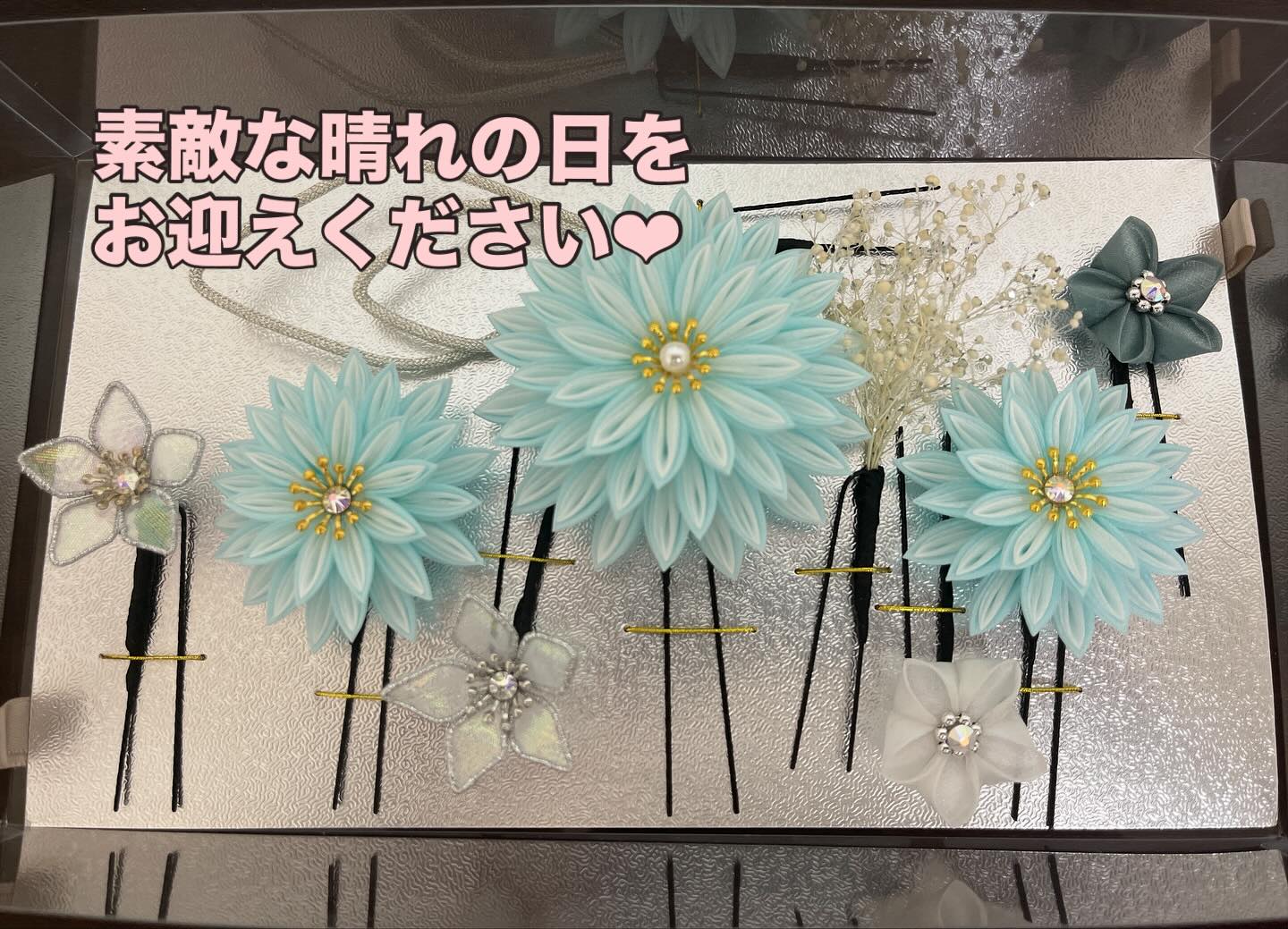 つまみ細工 そら