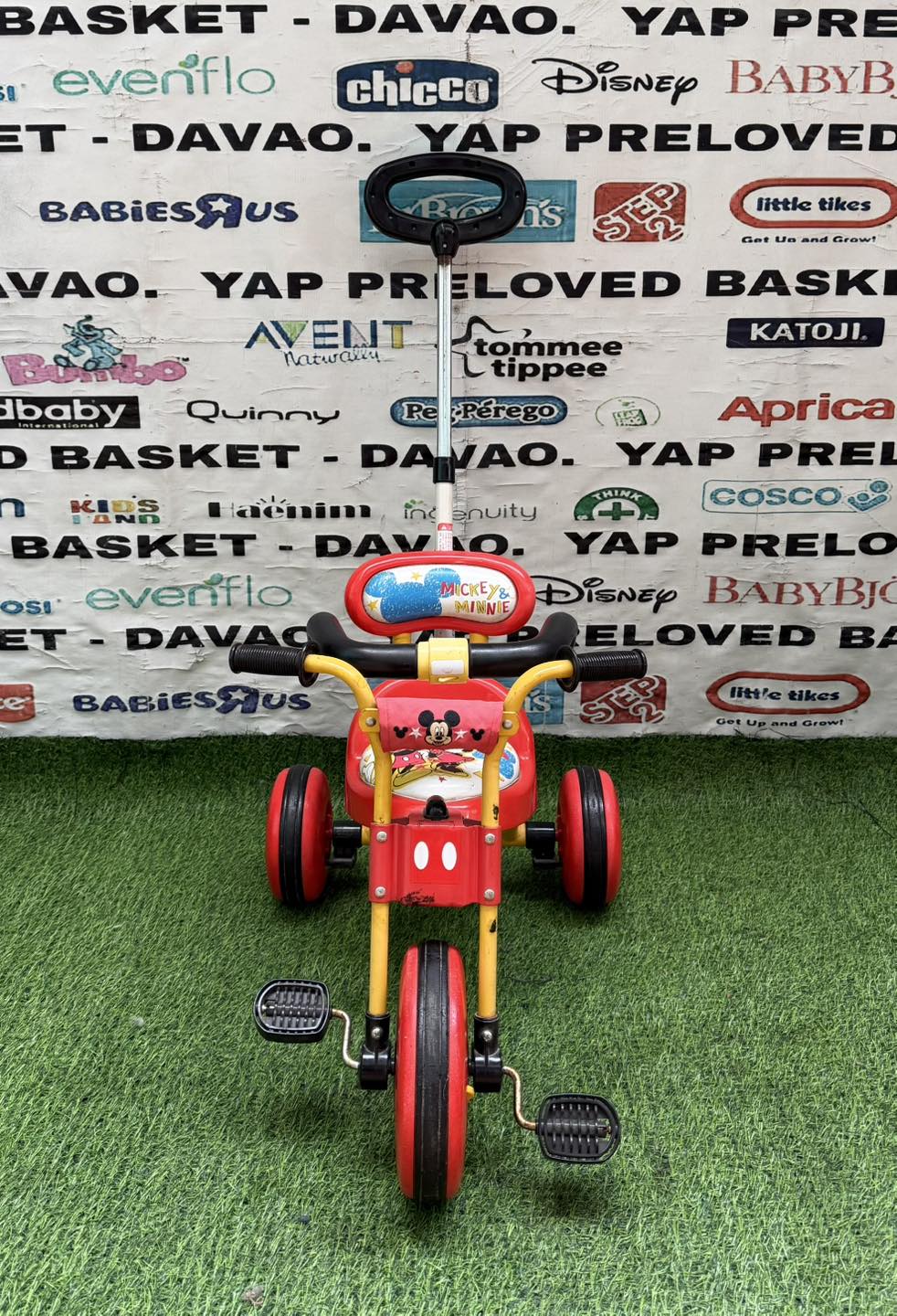 Tricycle Baby Trico Max Mickey Mouse par