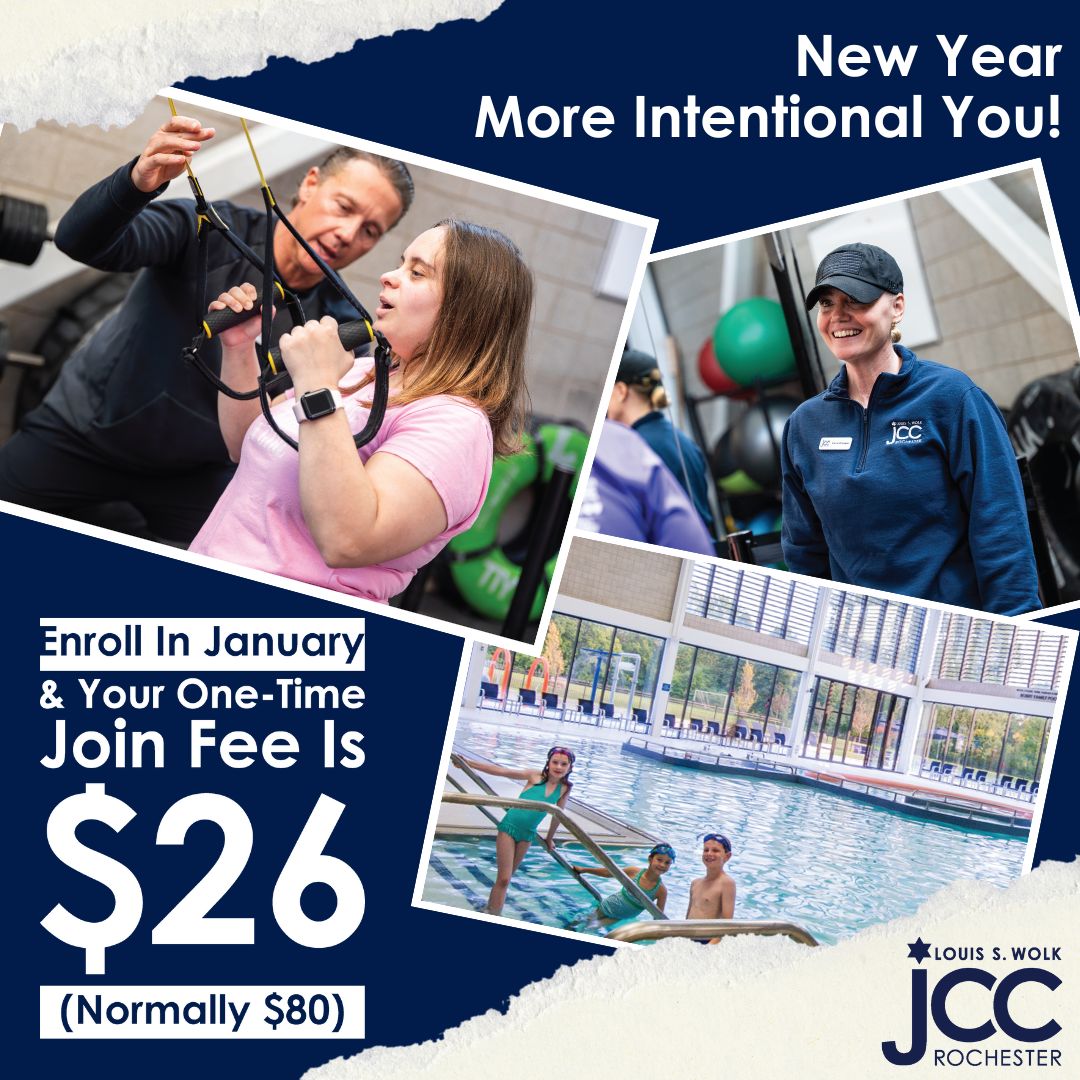 Louis - Kick off 2026 with the JCC! 🎉 January is the perfect time to ...