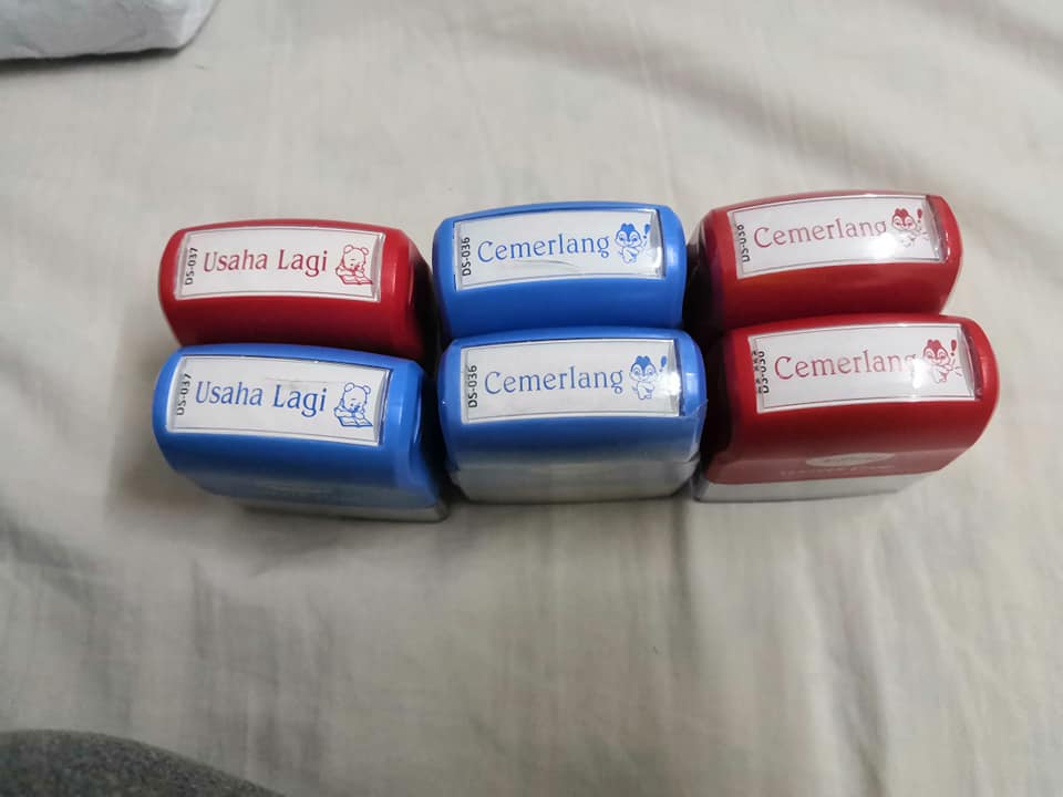 COP rubber stamp BBM untuk cikgu