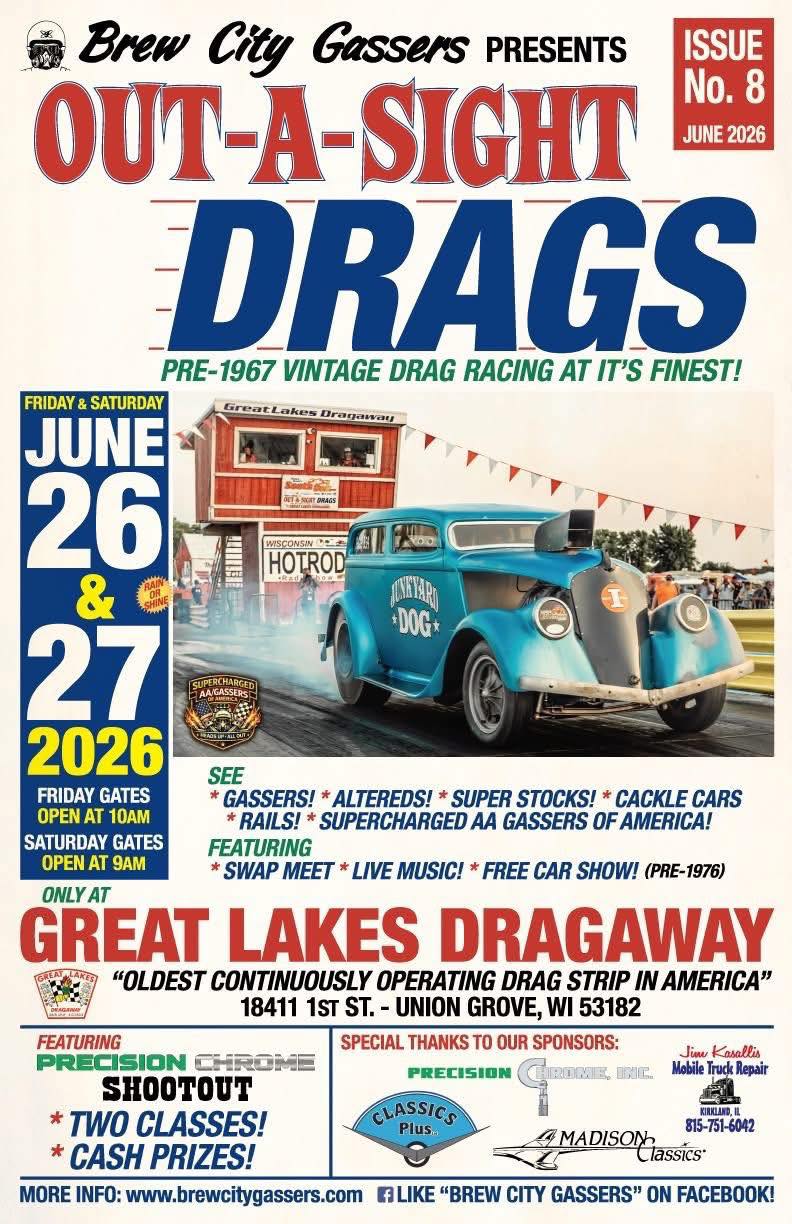 🏁 Out-A-Sight Drags 2026 is almost here! 🏁 Please share this