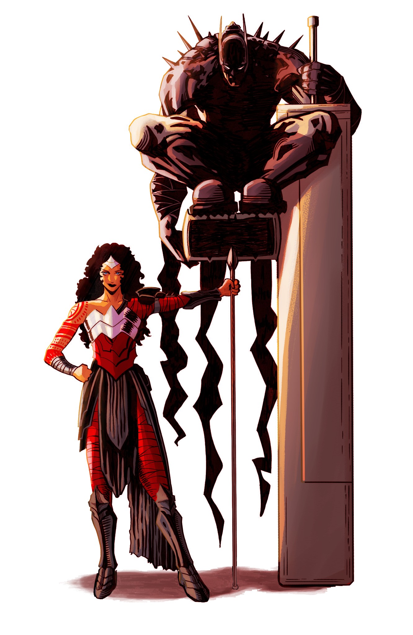 ComicBook - Absolute Wonder Woman / Absolute Batman Inks by ...