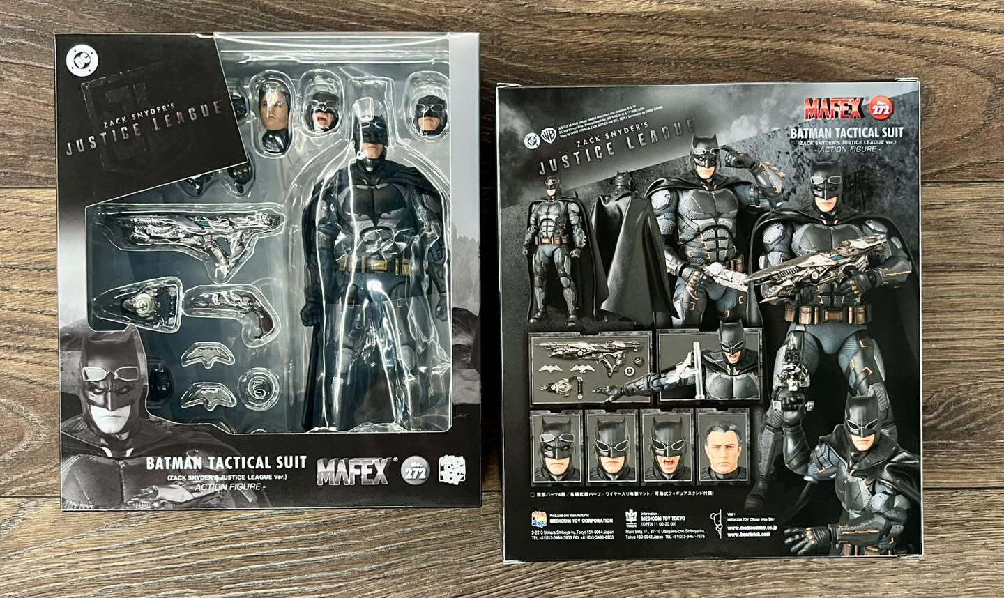 領取通知 MEDICOM TOY MAFEX BATMAN TACTICAL SUIT （ZACK SNYDER