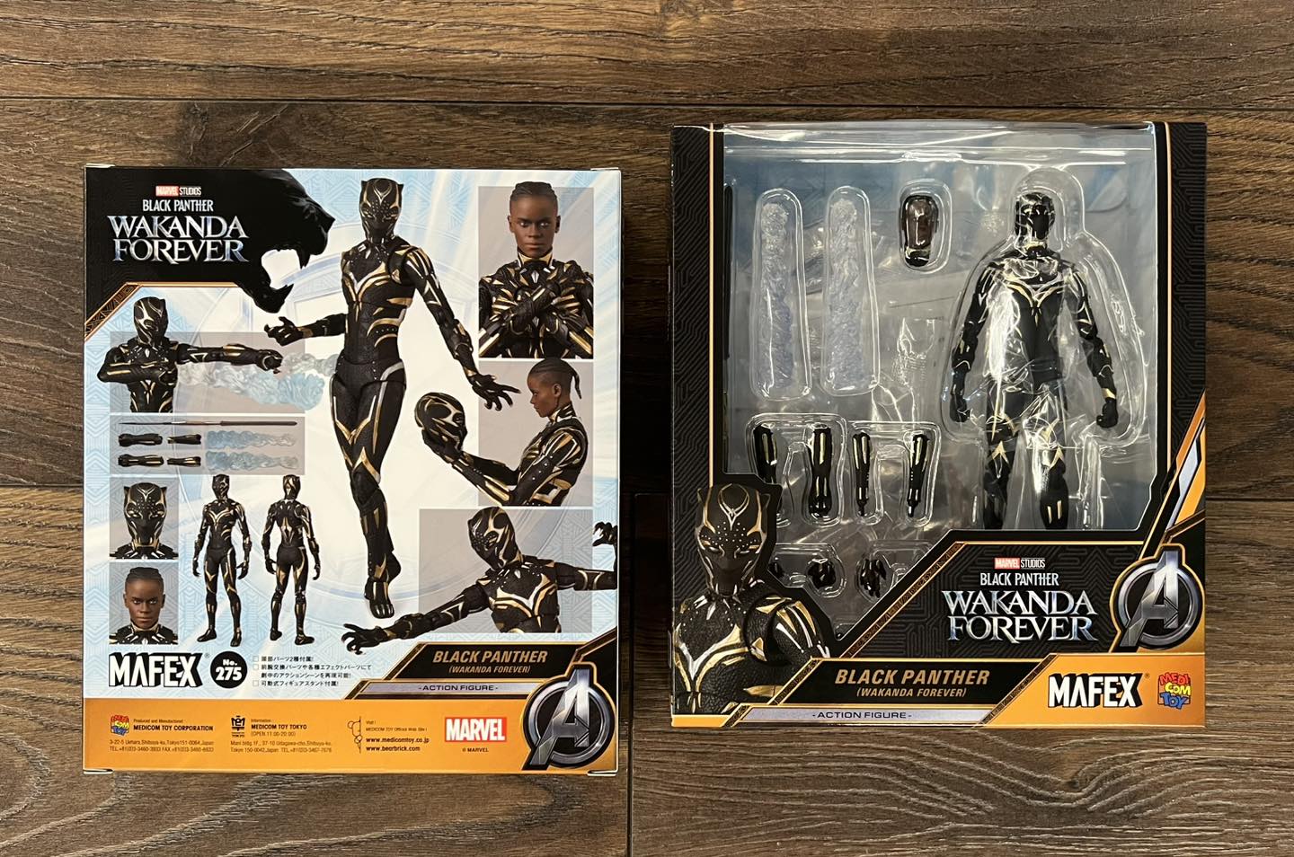 本日新商品発売 MEDICOM TOY MAFEX BLACK PANTHER (WAKANDA FOREVER 