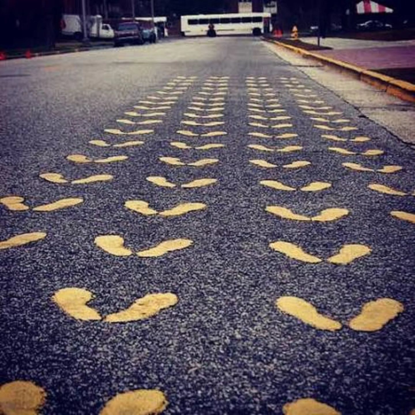 Process - 22 years ago today, I stepped onto the yellow footprints at ...