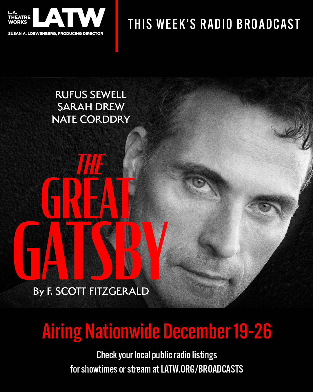 L.A. Theatre Works - Are you down about never being able to see LATW ...