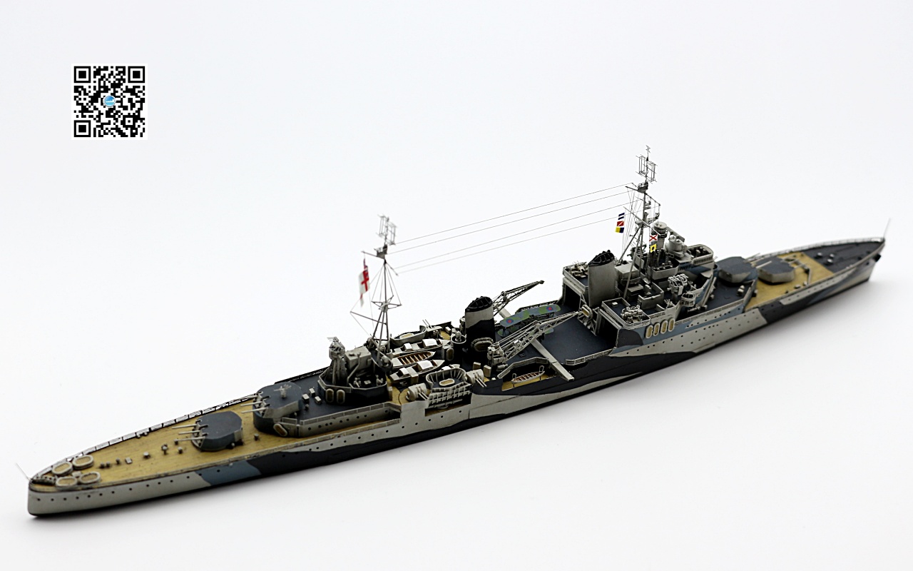 This is the Foreart 1/350 HMS Sheffield with the Atlantic models