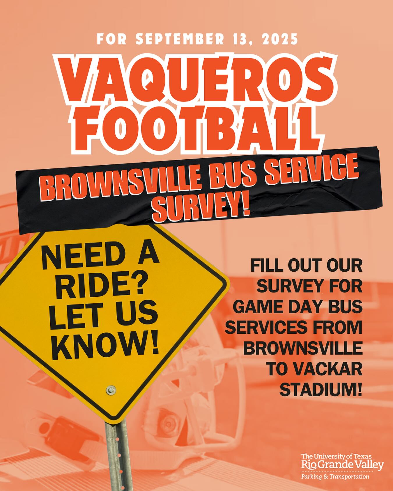 UTRGV - UTRGV is providing bus service from the UTRGV Brownsville ...