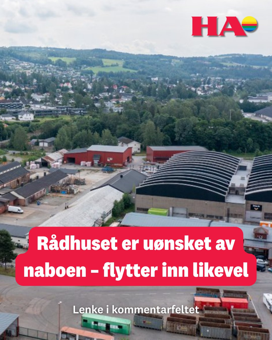 Rådhuset er uønsket av nærmeste nabo🙅... - Hamar Arbeiderblad | Facebook