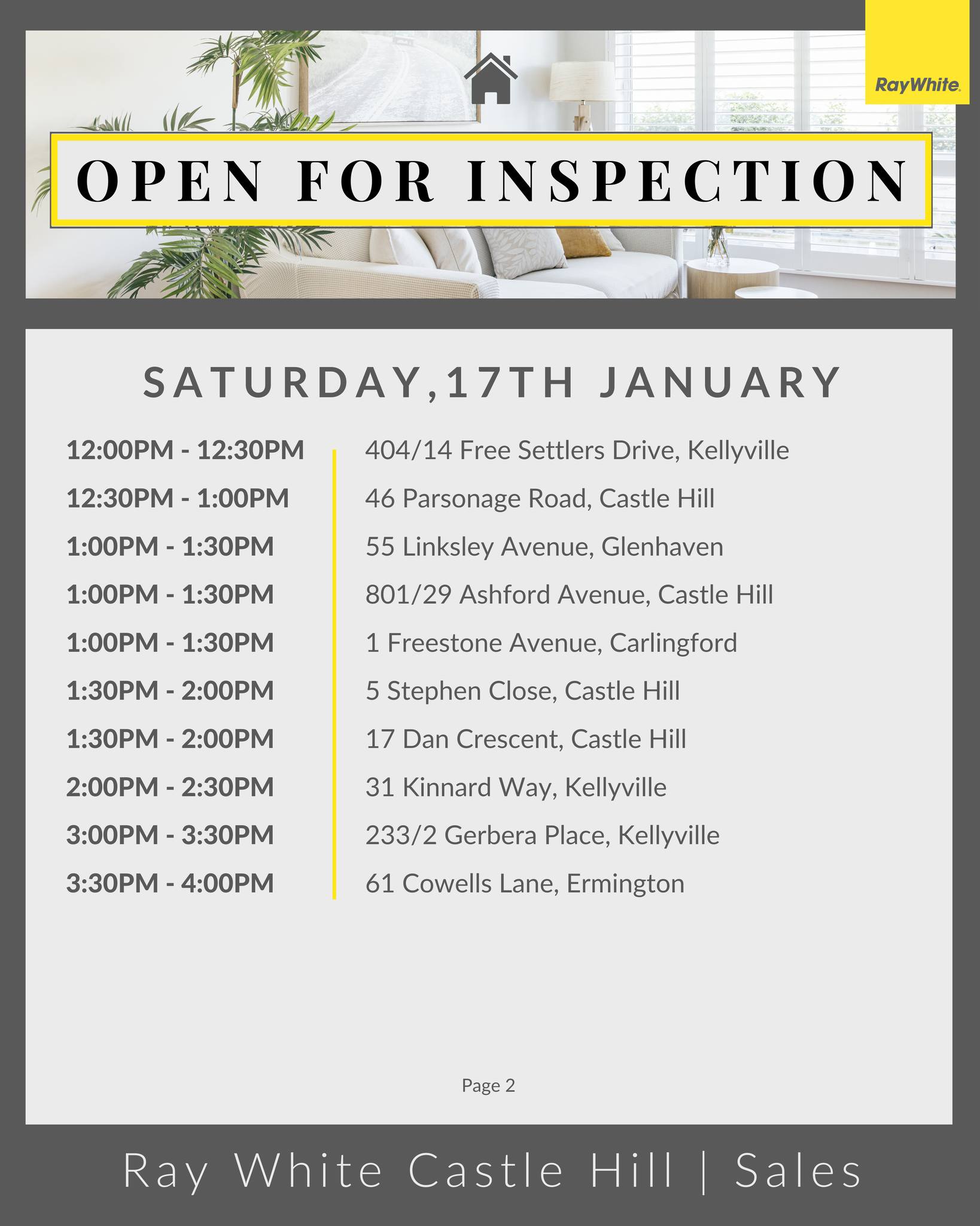 Ray White Castle Hill added a new... - Ray White Castle Hill