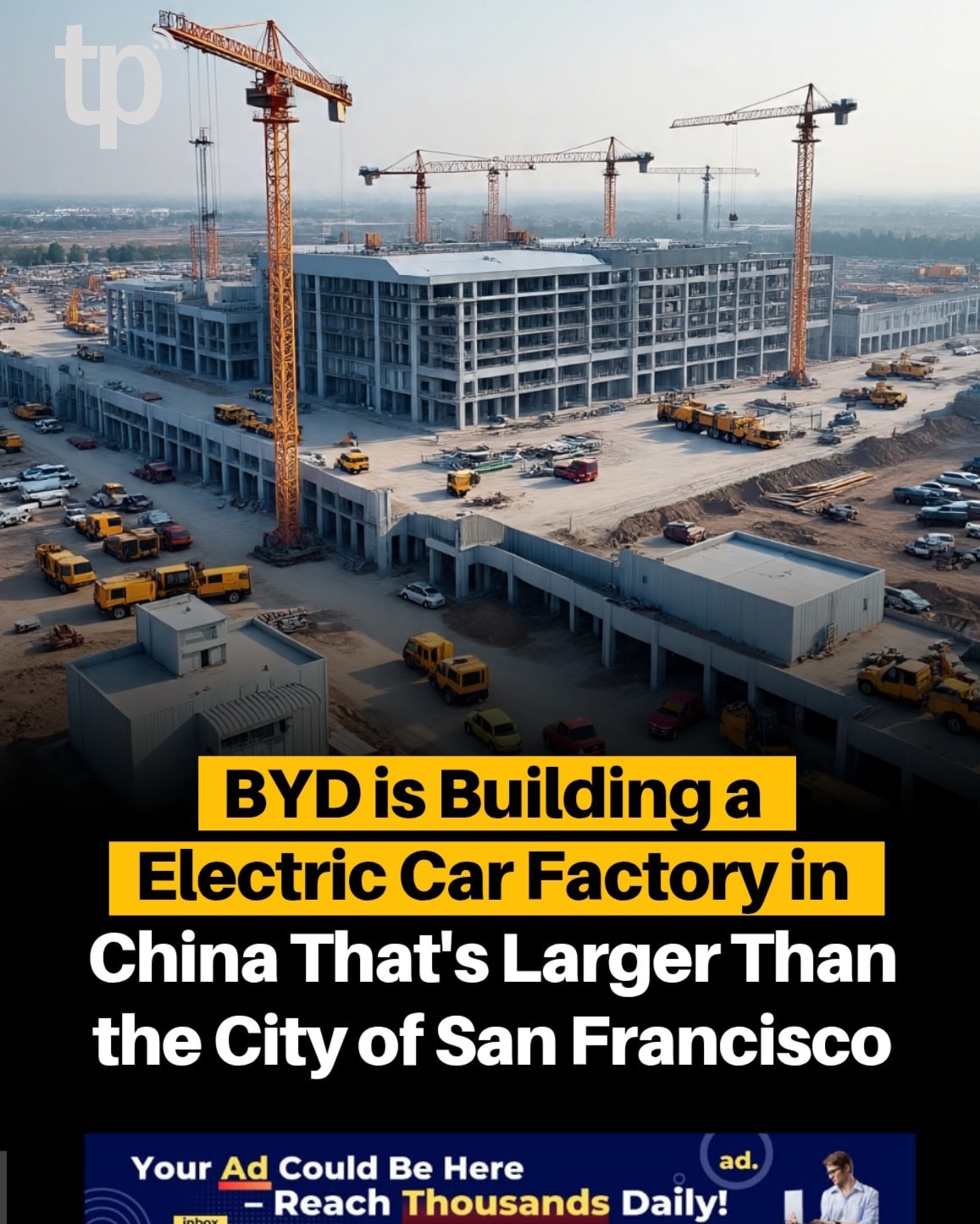 TechnologyPlusPk - BYD’s Zhengzhou EV Mega‑Factory: Bigger Than San ...