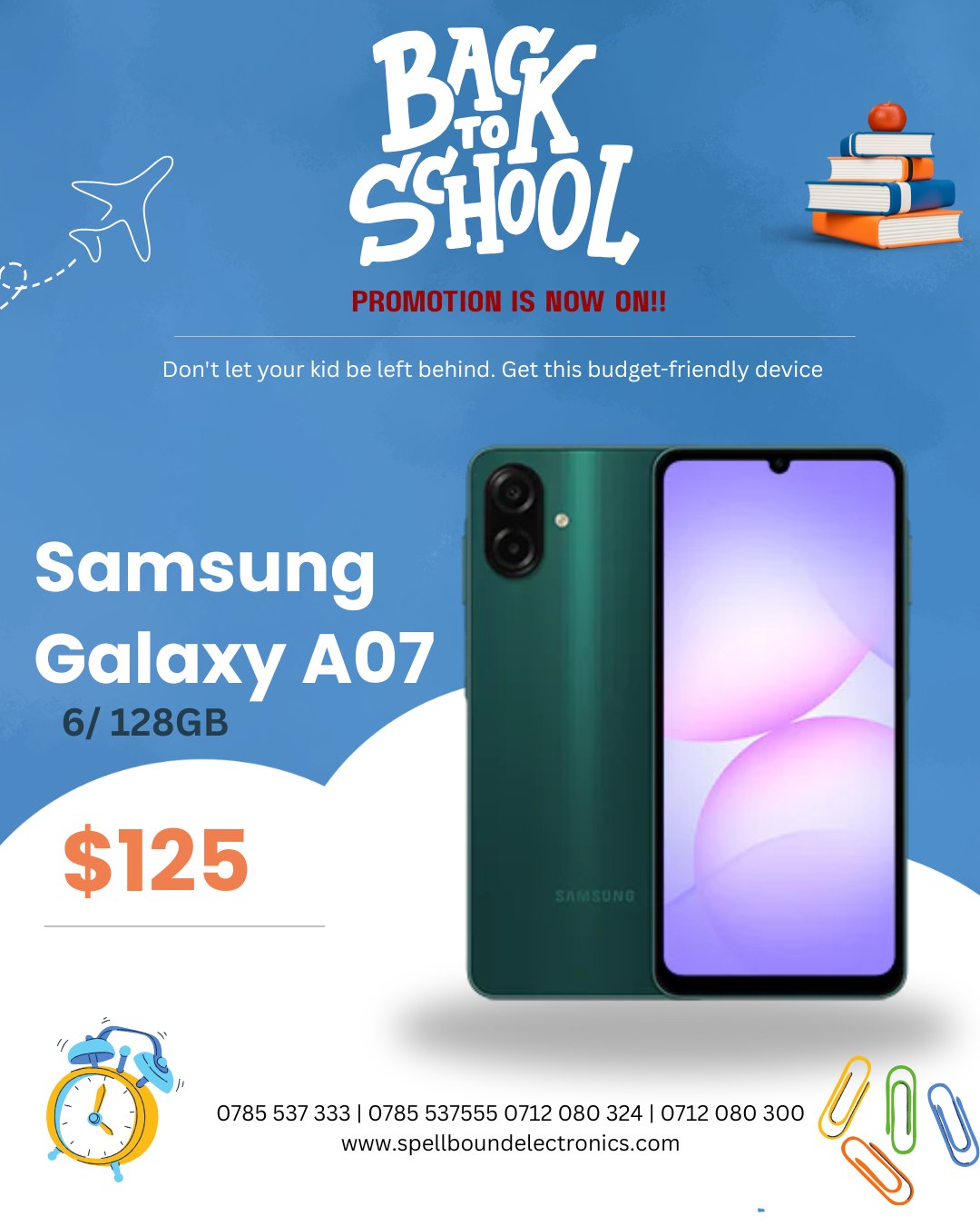 Spellbound - Equip them for success with the Samsung Galaxy A07 ...