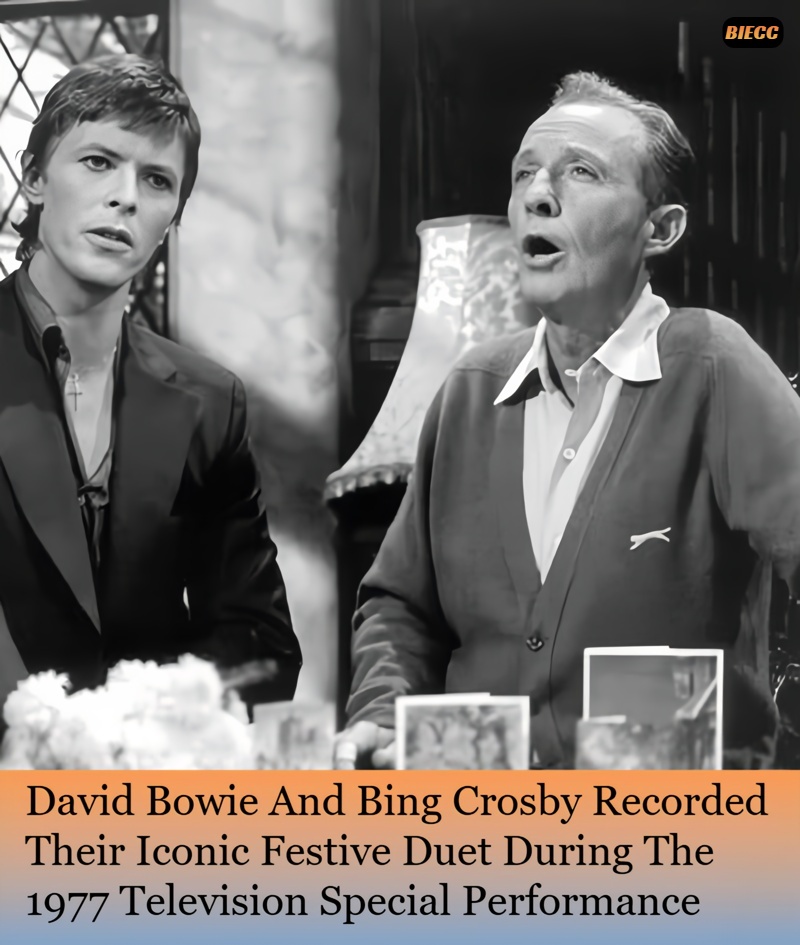 David Bowie and Bing Crosby created one of the most unusual and