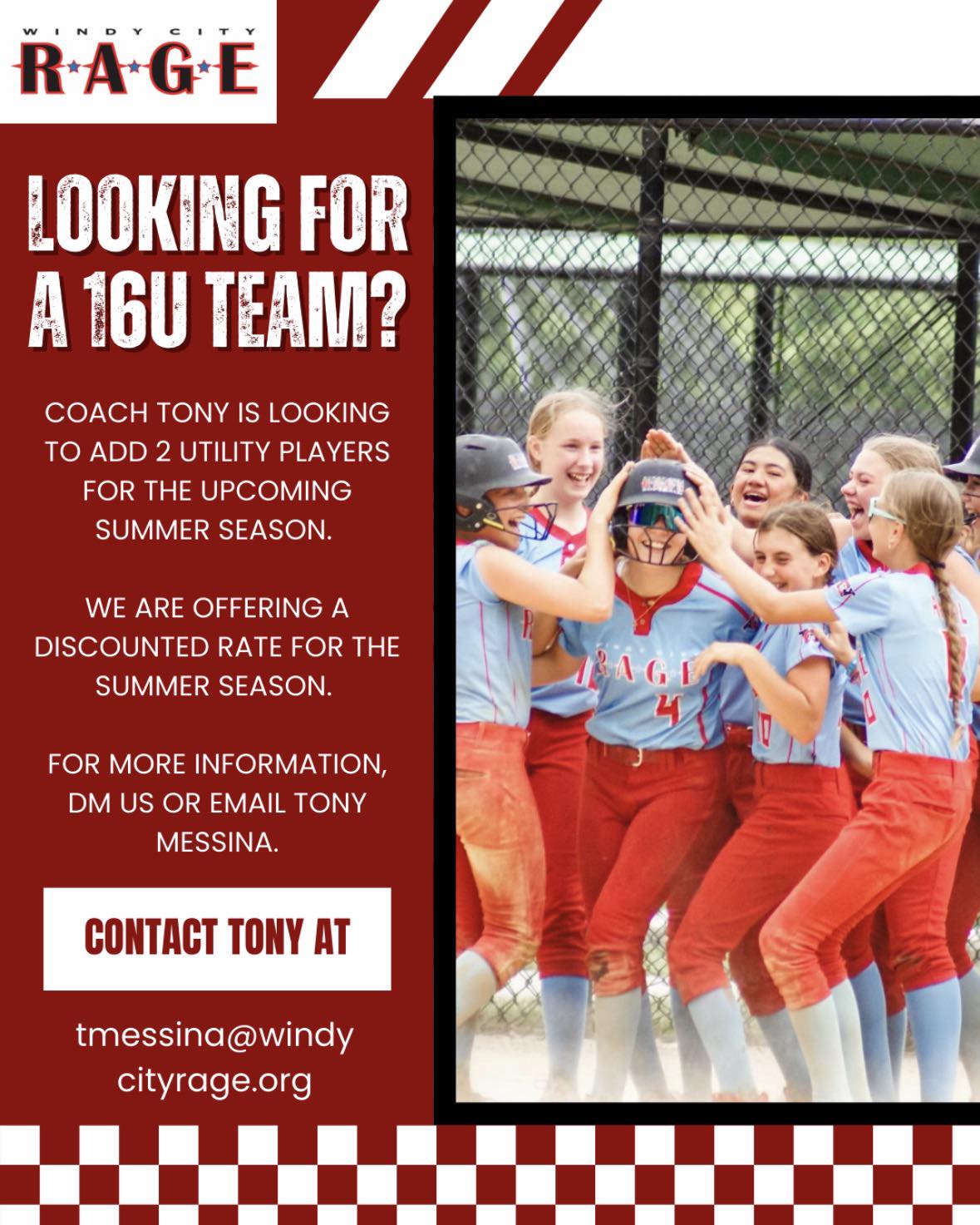 Windy City Rage Fastpitch Softball