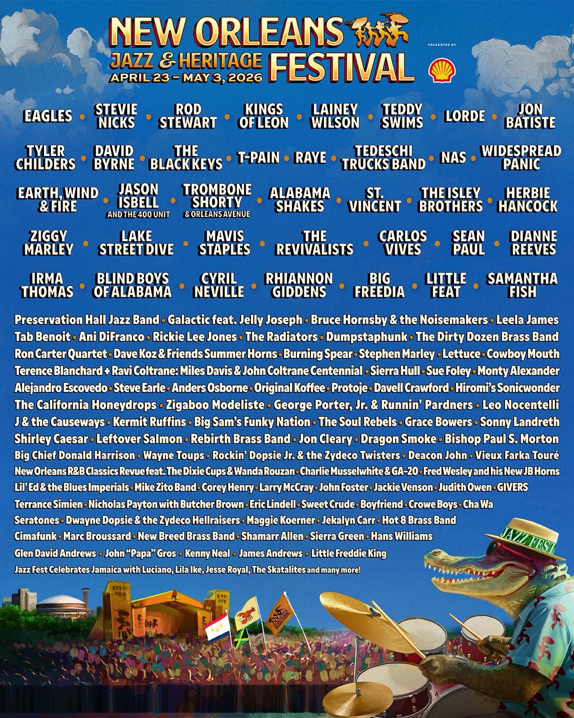 Jazz Fest 2026 , LETS GO!!!! 🔥🔥🔥🔥🔥