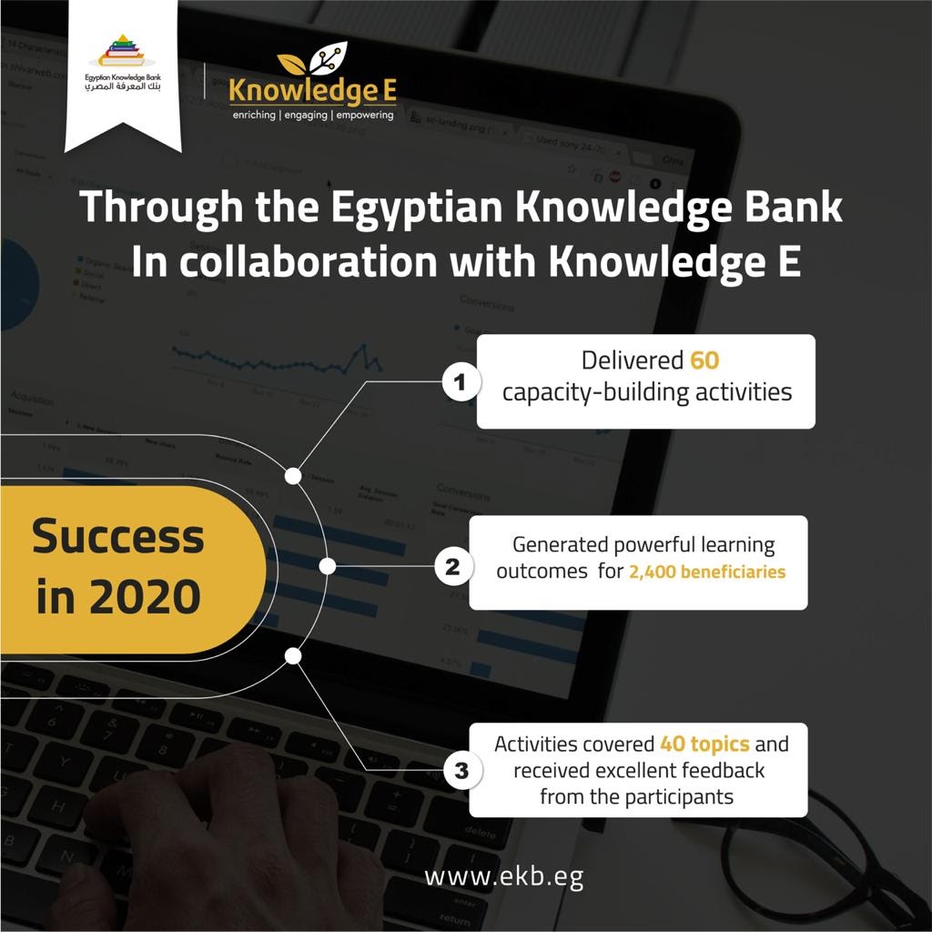 نجحت Knowledge E في عام... - Egyptian Knowledge Bank- EKB