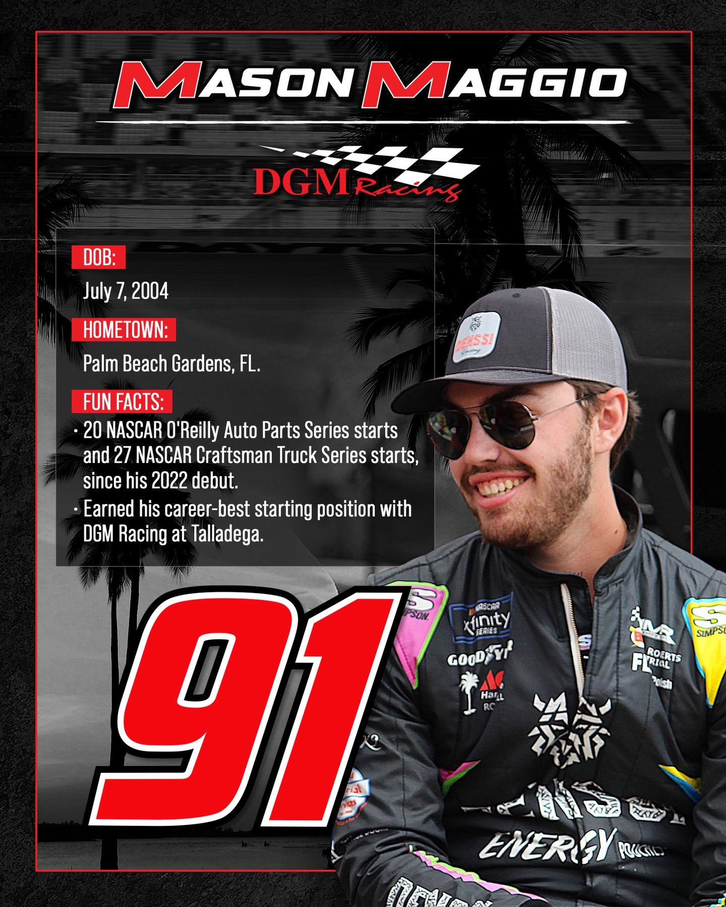 DGM - NEWS: From Florida roots to the Florida team🌴 We’re excited to ...