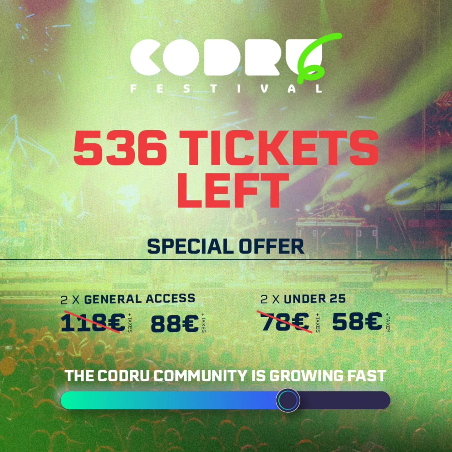 CODRU - 🤌 Here’s a fair plan! You get your CODRU ticket, your friend ...