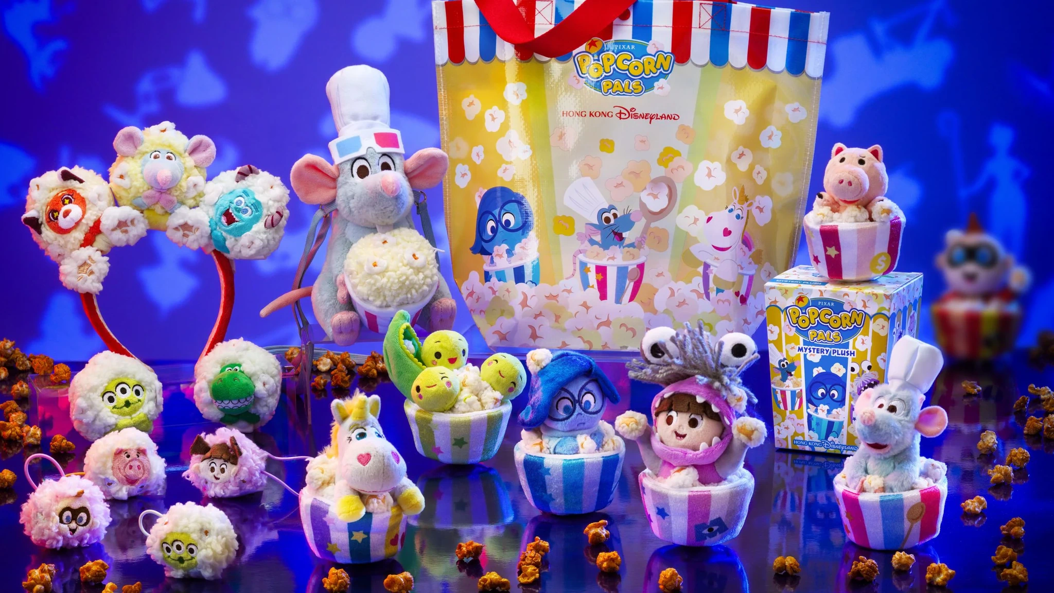 Hong Kong Disneyland Launches Limited Time Pixar-Themed Popcorn