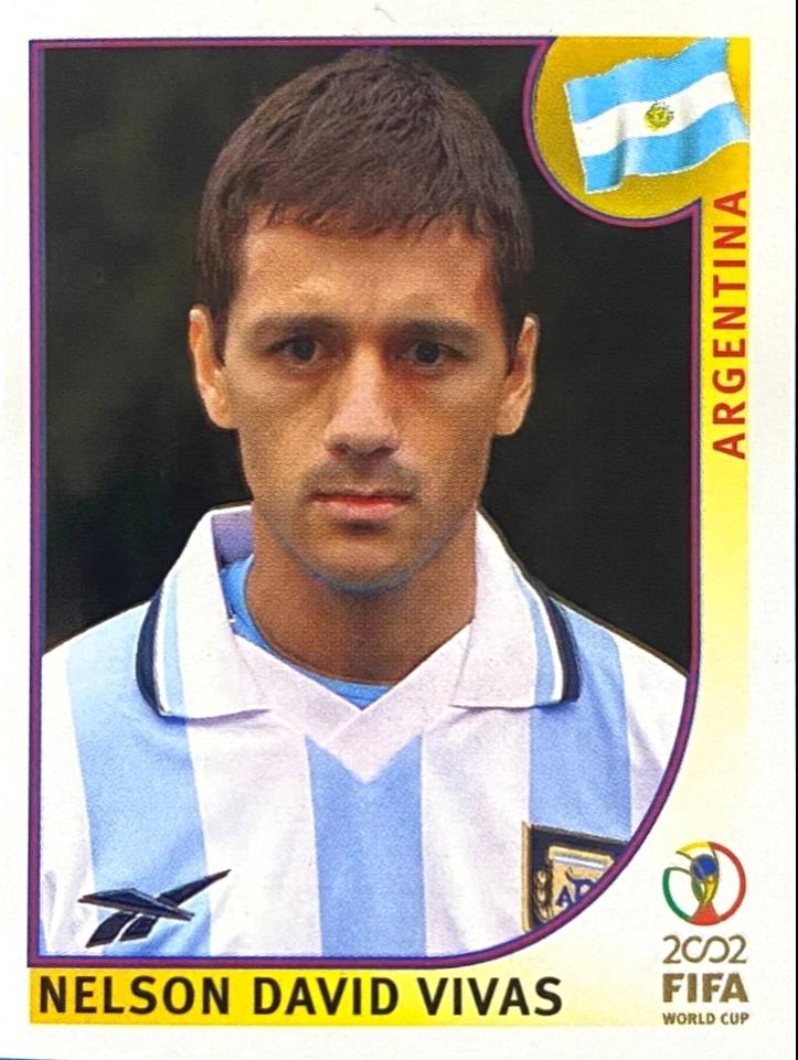 WORLD CUP KOREA.JAPAN 2002 PANINI STICKERS ARGENTINA 🇦🇷 ¹⁸/³²