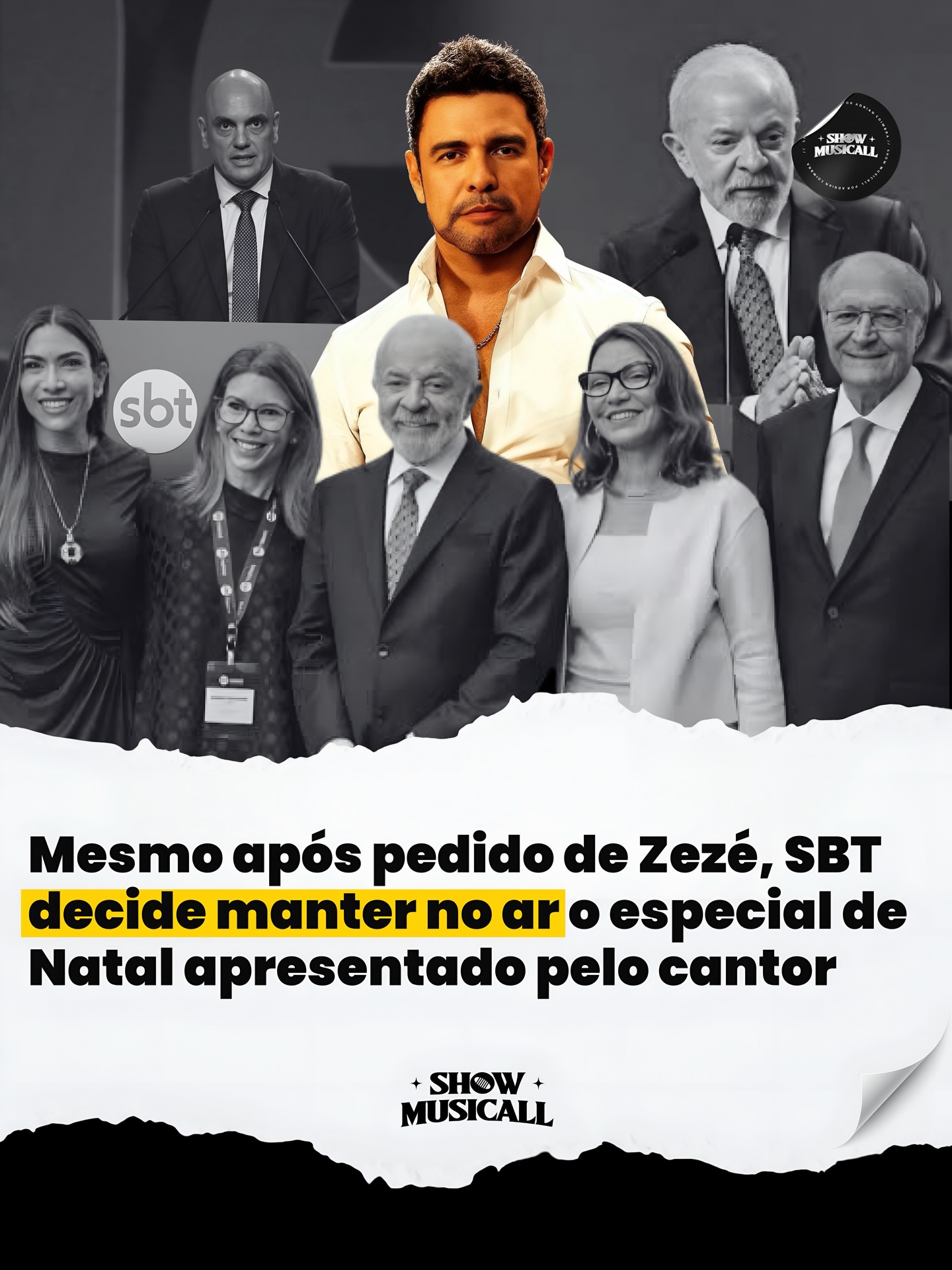 Showmusicall - Segundo a coluna de Flávio Ricco, no portal... | Facebook