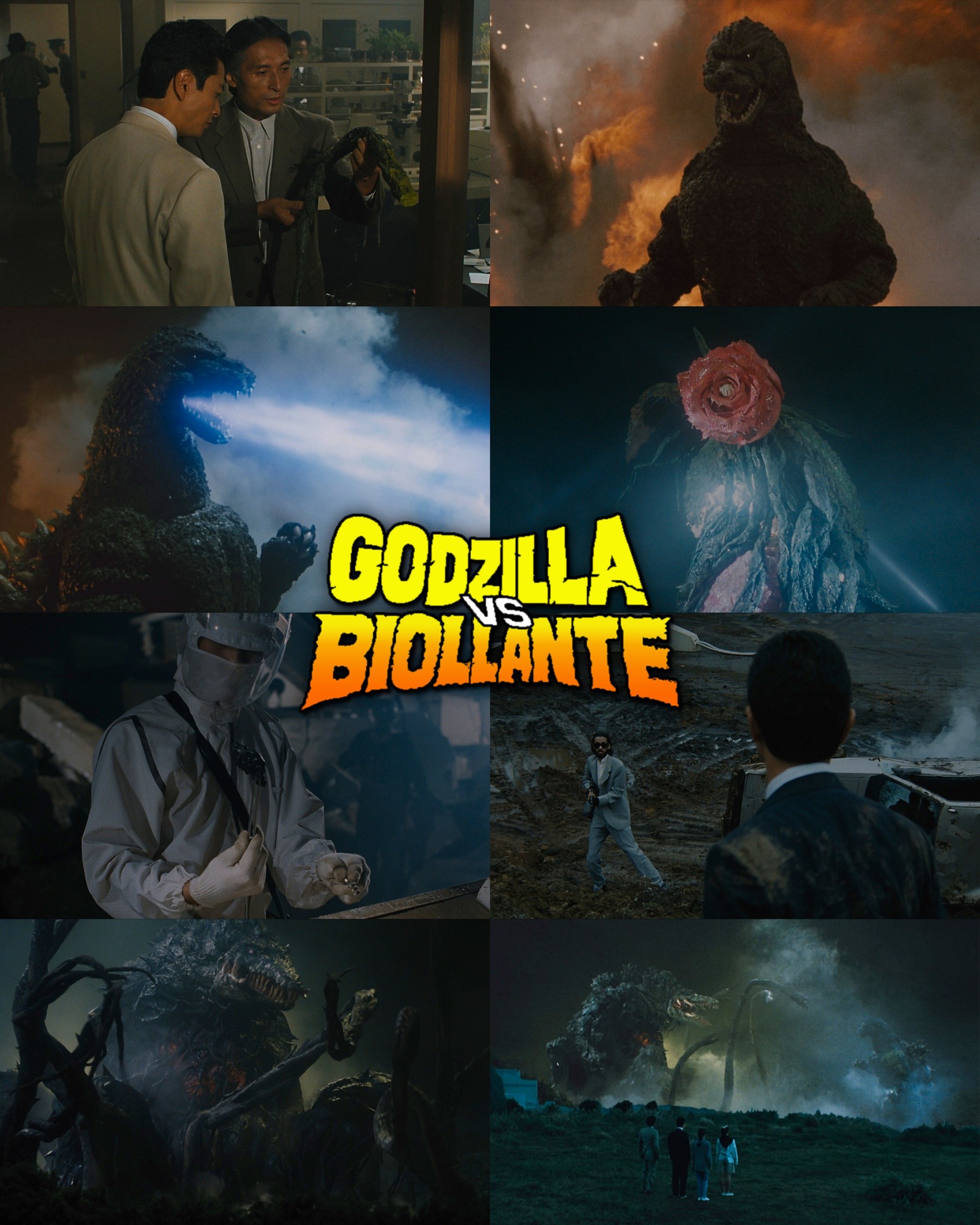 A brief behind the scenes of 1989's GODZILLA VS BIOLLANTE.