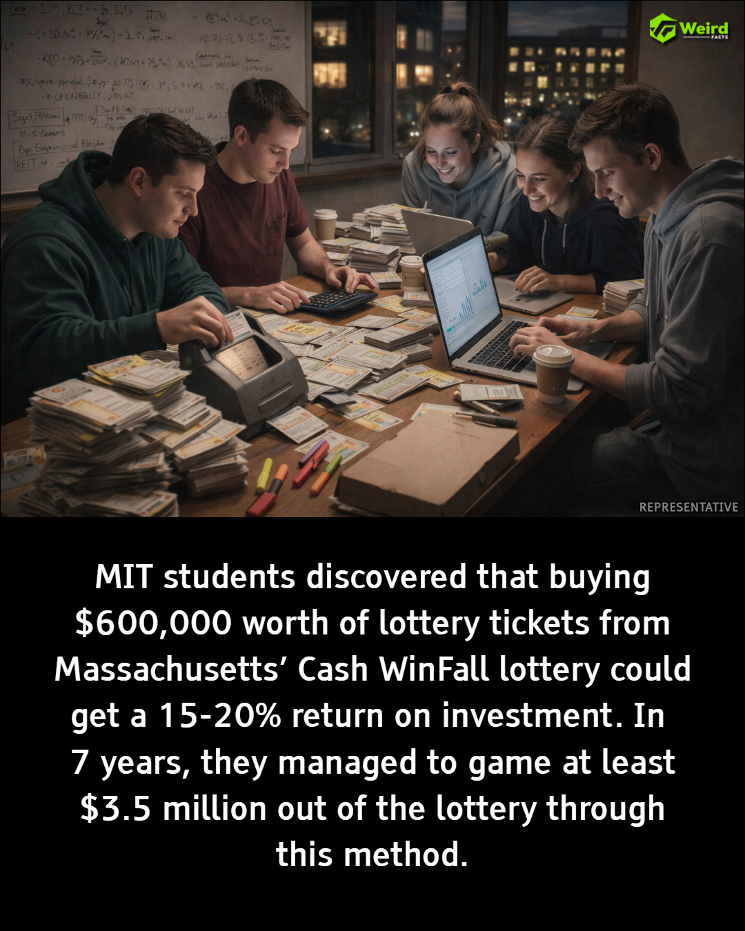 Weird Facts - In the 2000s, Massachusetts had a lottery... | Facebook