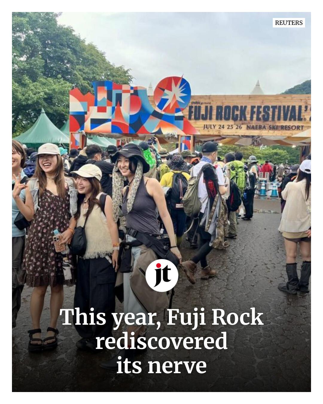 Angine de poitrine's Fuji Rock performance live on Twitch