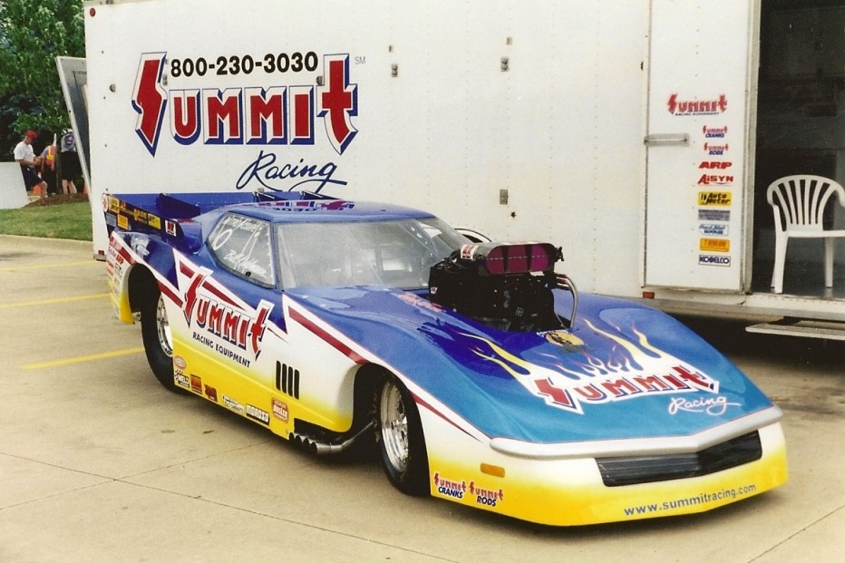 Bill - Bill's nitro Vette in 1998, the fastest doorslammer in drag ...