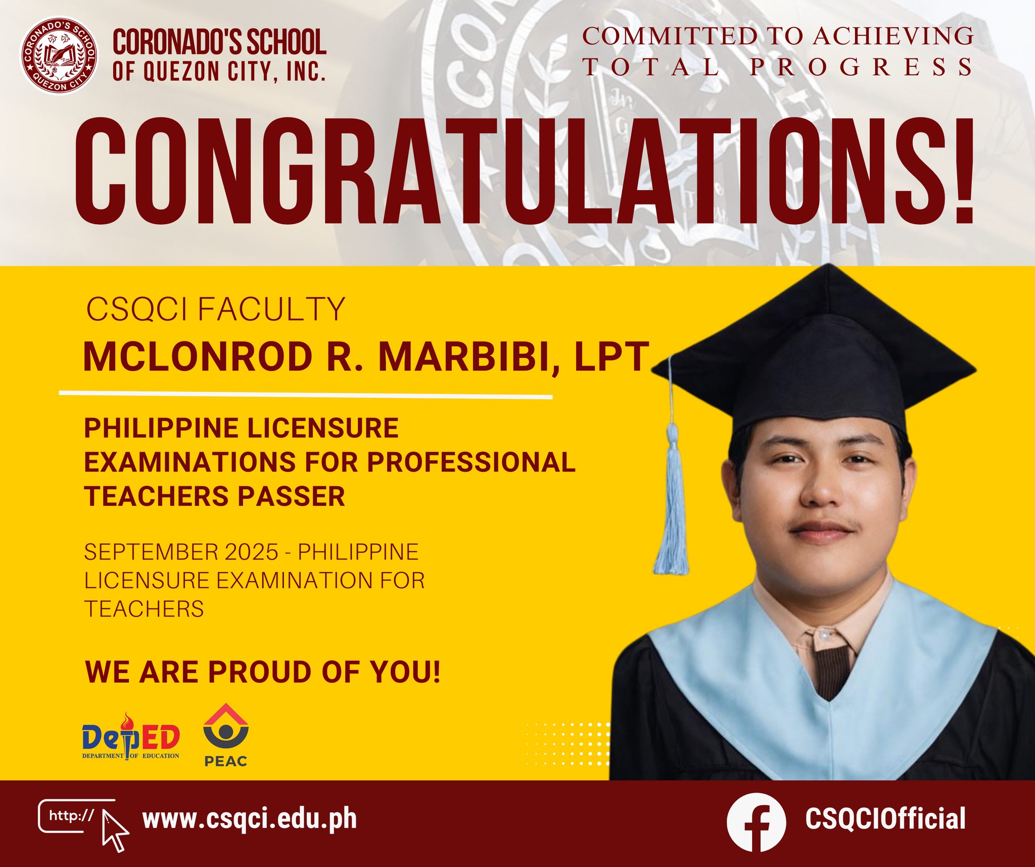 Coronado's School... - Coronado's School of Quezon City, Inc.