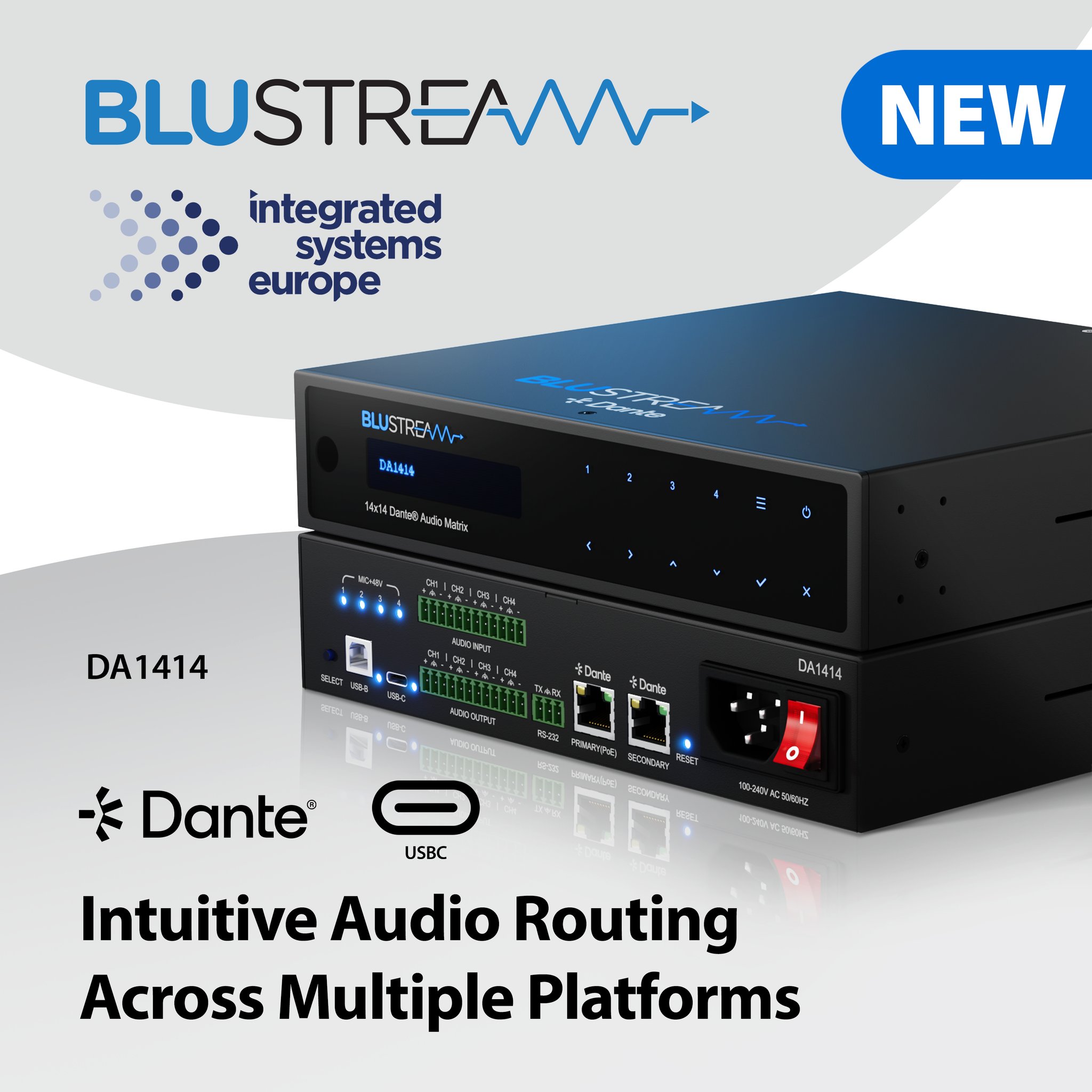 Blustream - Discover the NEW DA1414 at ISE2026! Our NEW... | Facebook