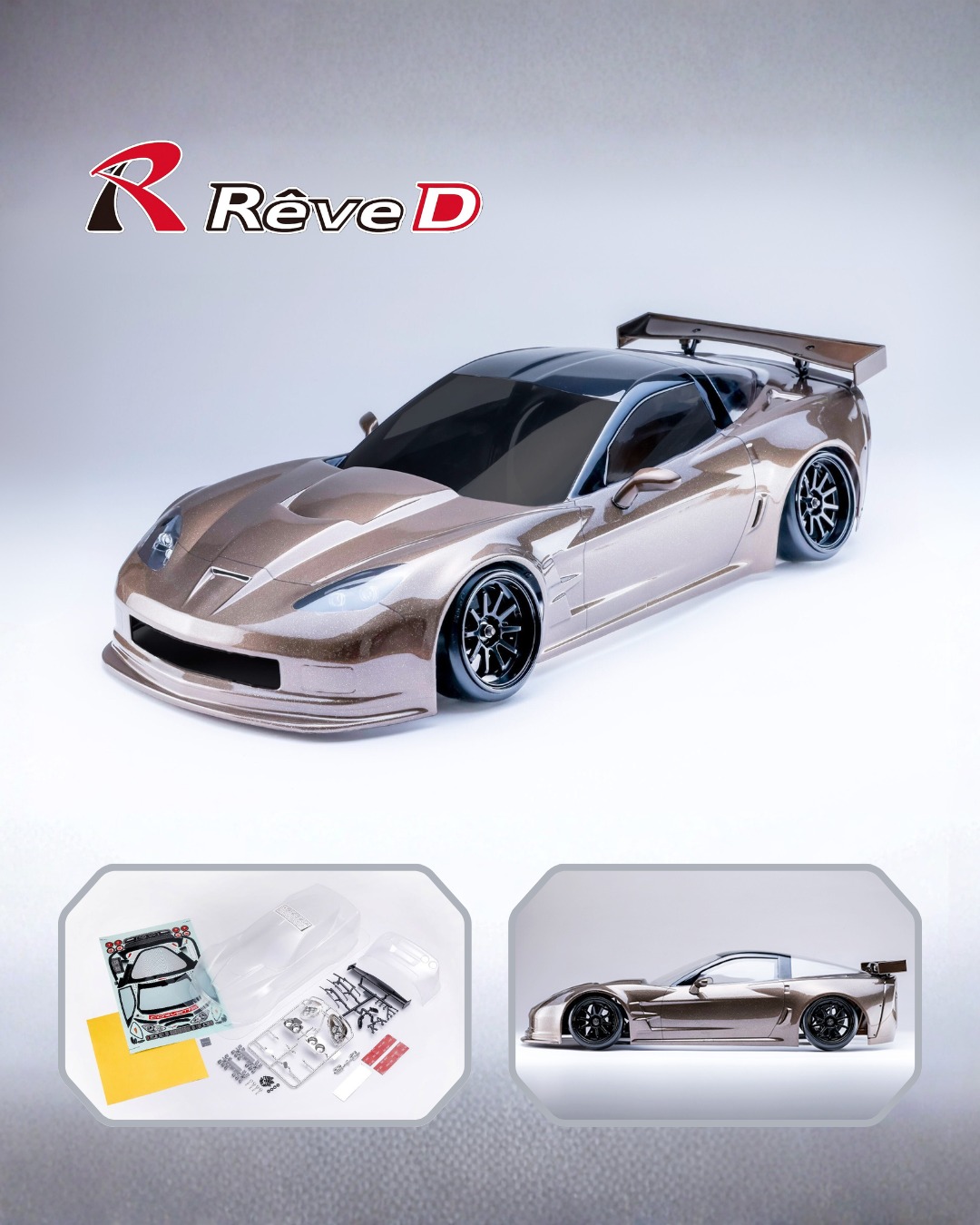 New Pre Order from REVED: TAKAHIRO-Approved Killerbody Corvette