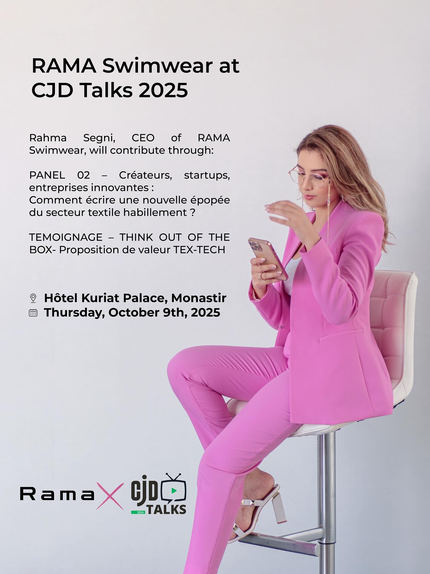RAMA Swimwear - RAMA Swimwear x CJD Talks 2025 We are... | Facebook