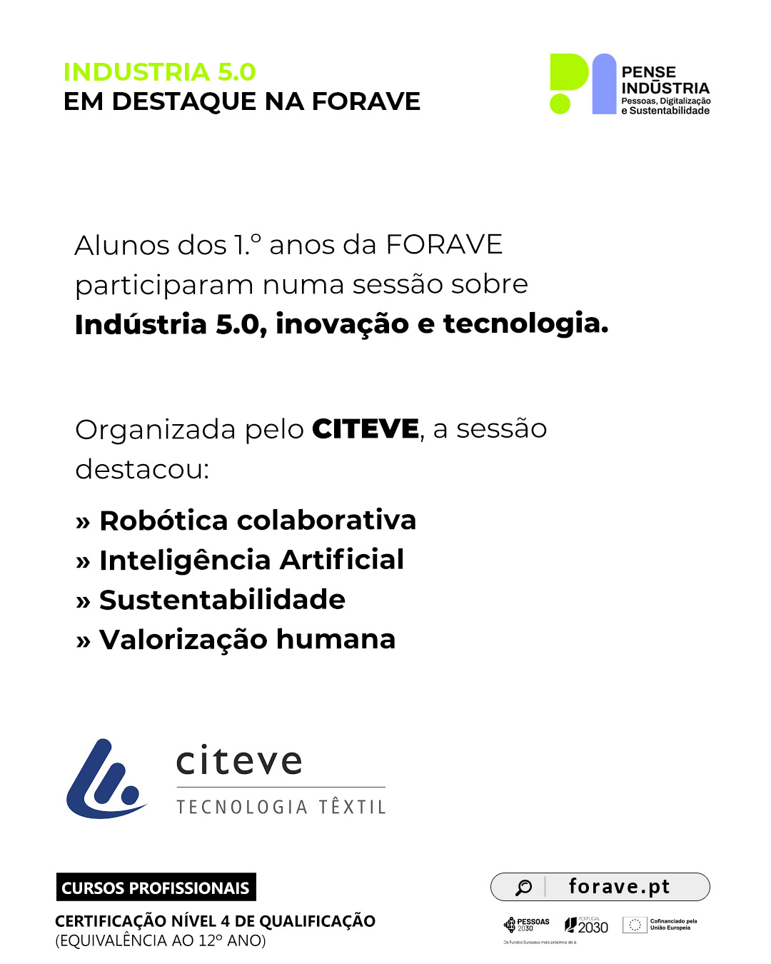 Forave Escola Profissional | Vila Nova de Famalicão