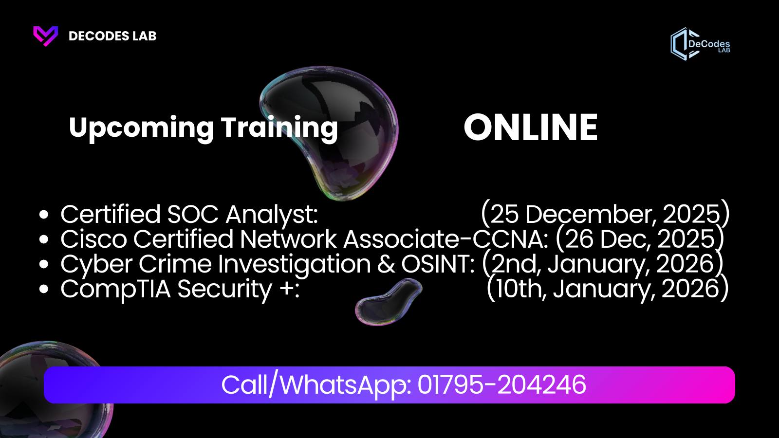 Decodes Lab Ltd | Dhaka