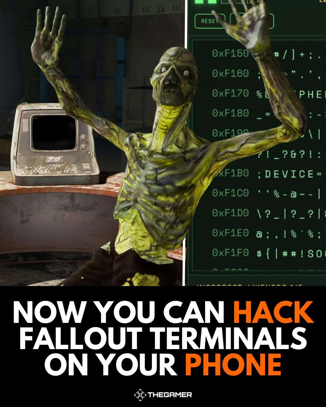 TheGamer - One fan recreated the Fallout 3-era hacking... | Facebook