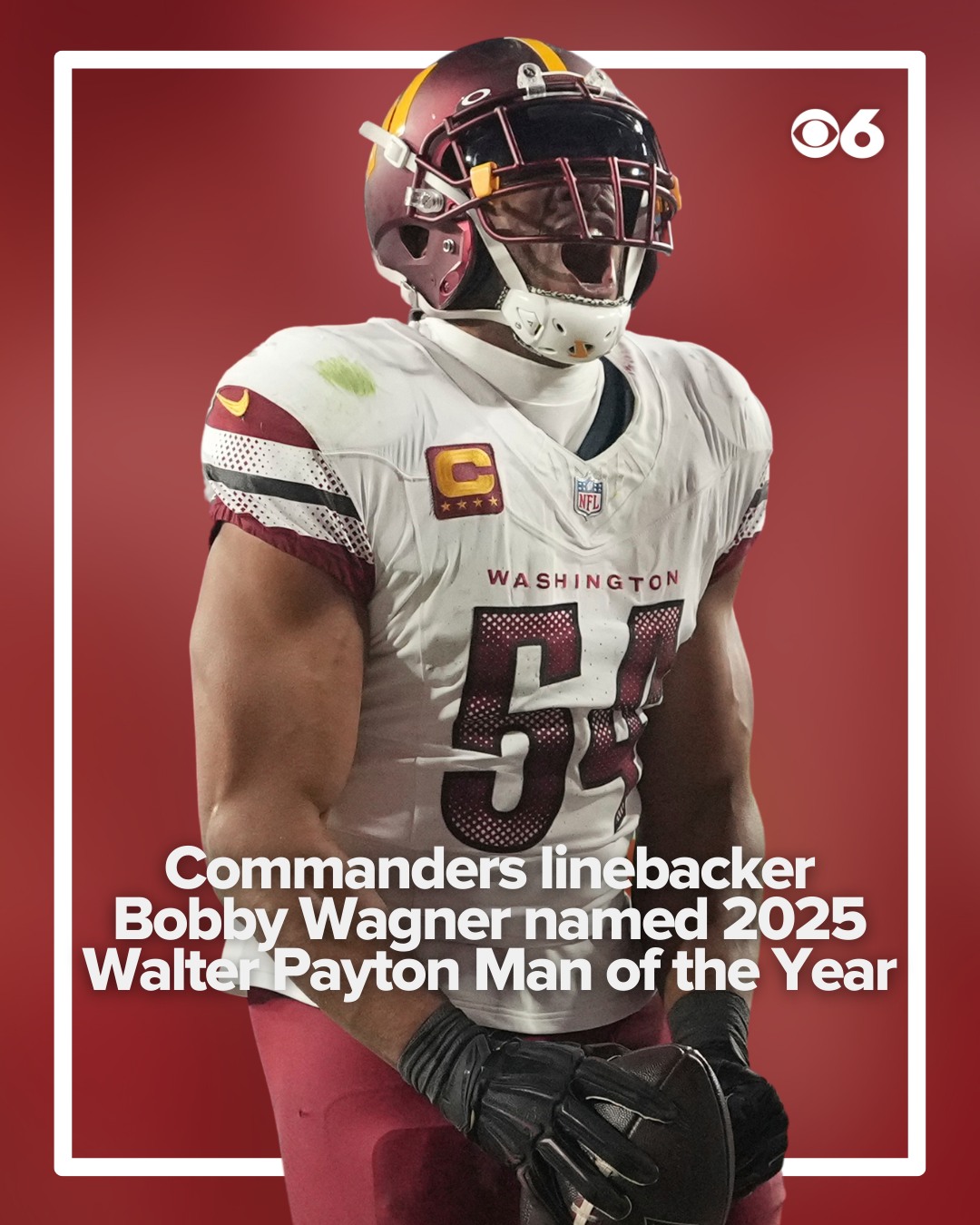 WTVR - CONGRATS!🥳 ️ Commanders linebacker Bobby Wagner is the 2025 ...