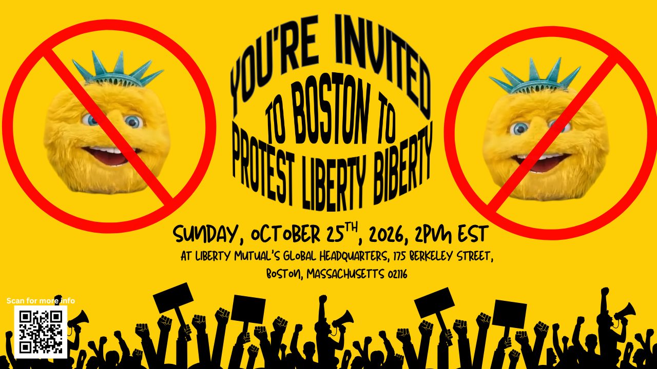 Protest Against Liberty Biberty