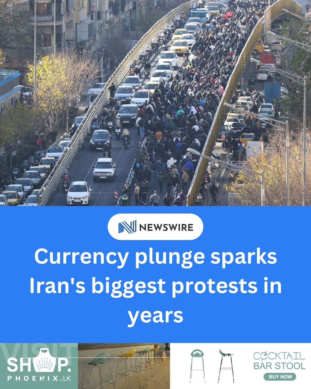 Newswire - The Iranian rial has fallen to its lowest mark, plunging the ...