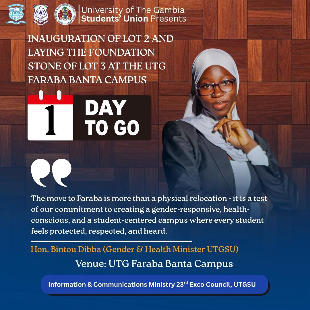 You can watch... - University of The Gambia Students' Union | Facebook