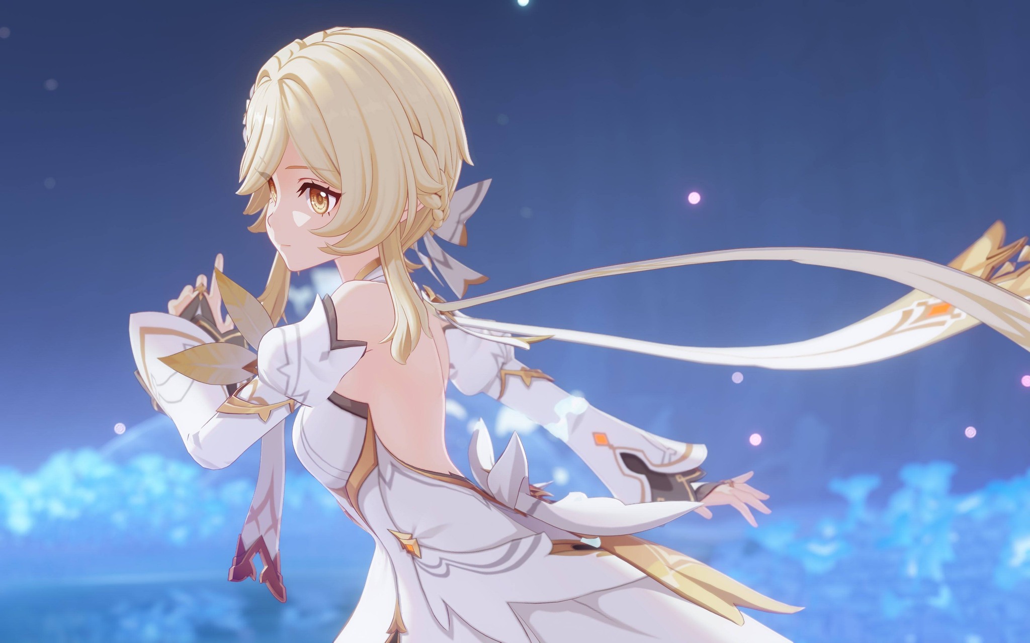 Lumine new costume and pantsu