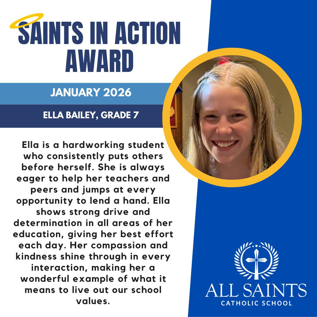 Congratulations to... - All Saints Catholic School Spokane | Facebook