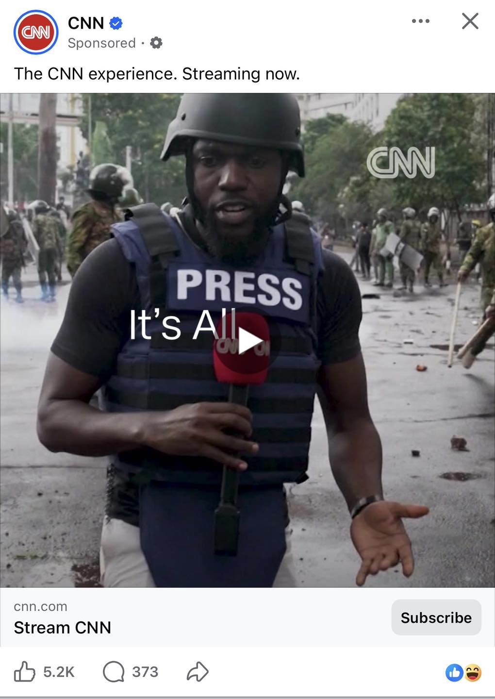Larry - New CNN advertising campaign in the US | Facebook