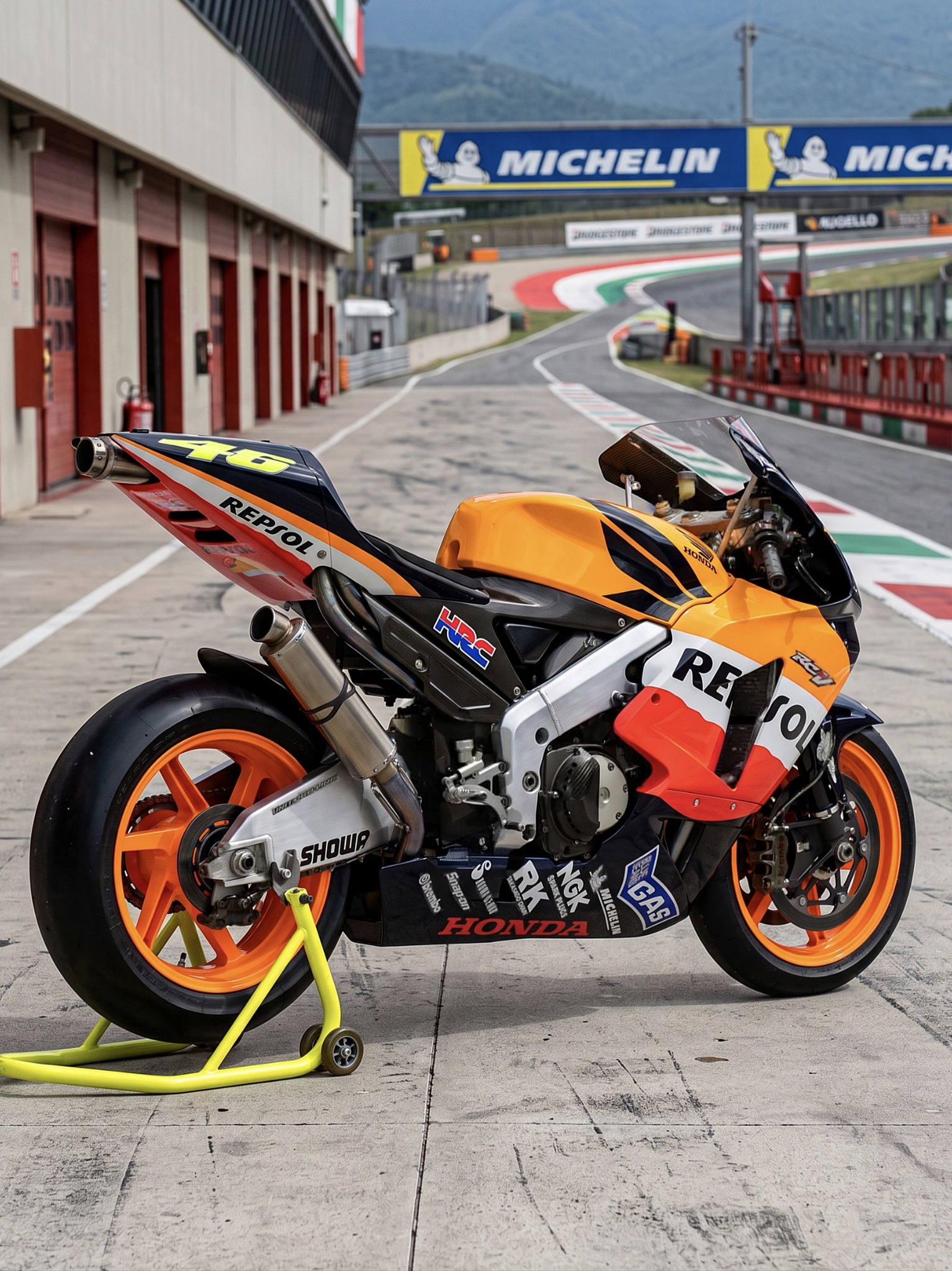 Daijiro Kato 2003 Honda RC211V Motogp bike