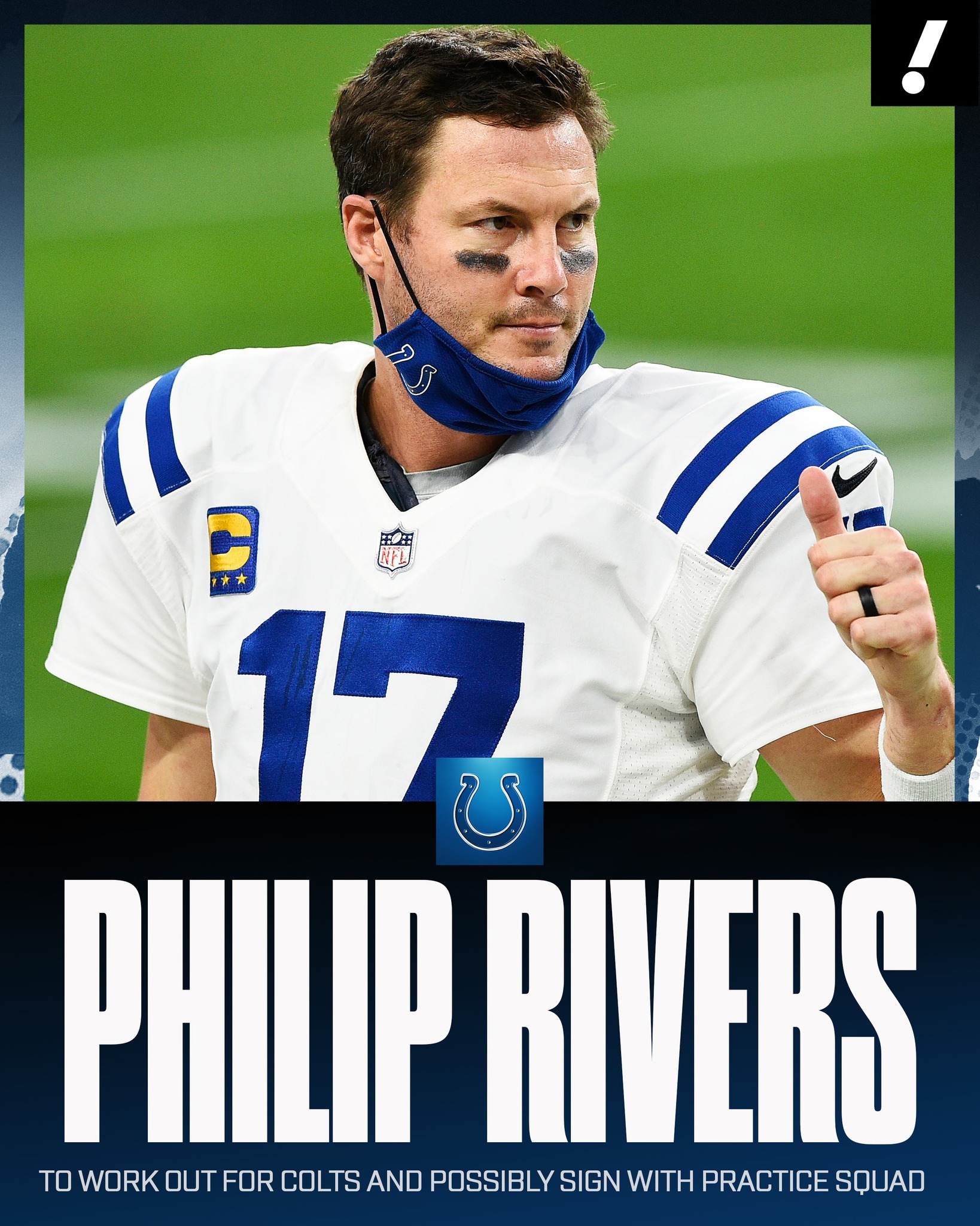 Yahoo - BREAKING: The Colts are bringing in retired QB Philip Rivers on ...
