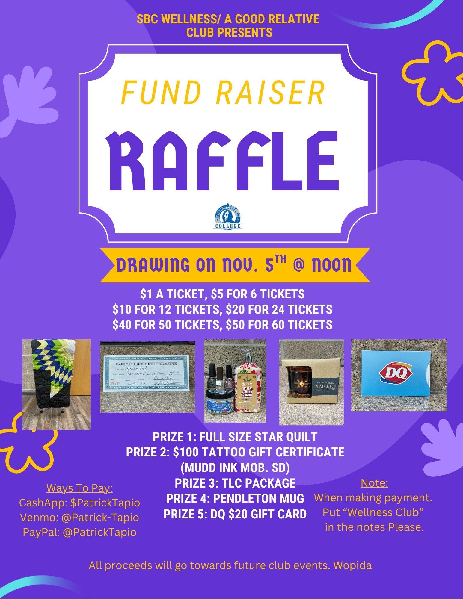 Sitting - The SBC Wellness/A Good Relative Club is hosting a Fundraiser ...
