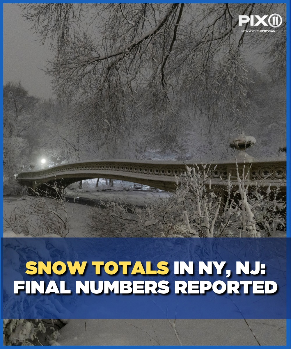 PIX11 - The final snowfall numbers are rolling in after a historic ...