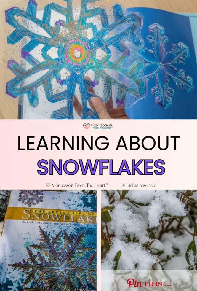 🫶 ️ Learning About Snowflakes ️🫶 - Montessori From The Heart | Facebook