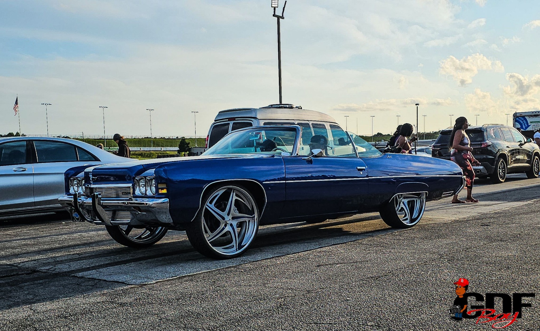 Blue 1972 Donk On 26