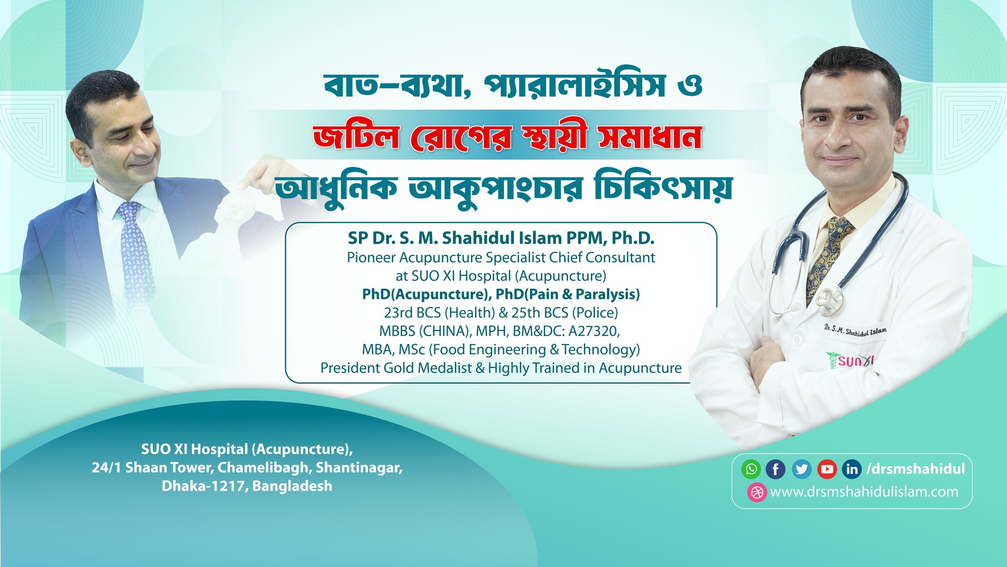 SP Dr S M Shahidul Islam PPM, PhD | Dhaka